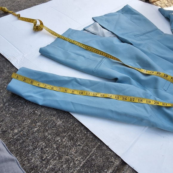 Pendleton Baby Blue Wool Vintage Lined Blazer 14 NWT - Picture 10 of 14